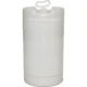 15 Gallon Natural Tight Head Plastic Drum, UN Rated, 2" & 3/4" Fittings