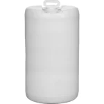 20 Gallon Natural Tight Head Plastic Drum, UN Rated, 2" NPS & 2" Buttress Fittings