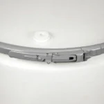 55 Gallon Natural Plastic Drum, UN Rated, Cover w/Metal Lever Lock, 2" & 3/4" Fittings - Image 4