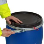 120 Litre Open Head Plastic Drum - Pack of 10 - Image 4