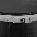 55 Gallon Black Plastic Drum, Cover wLever Lock Ring, Reconditioned, UN Rated, Various Styles - Image 5