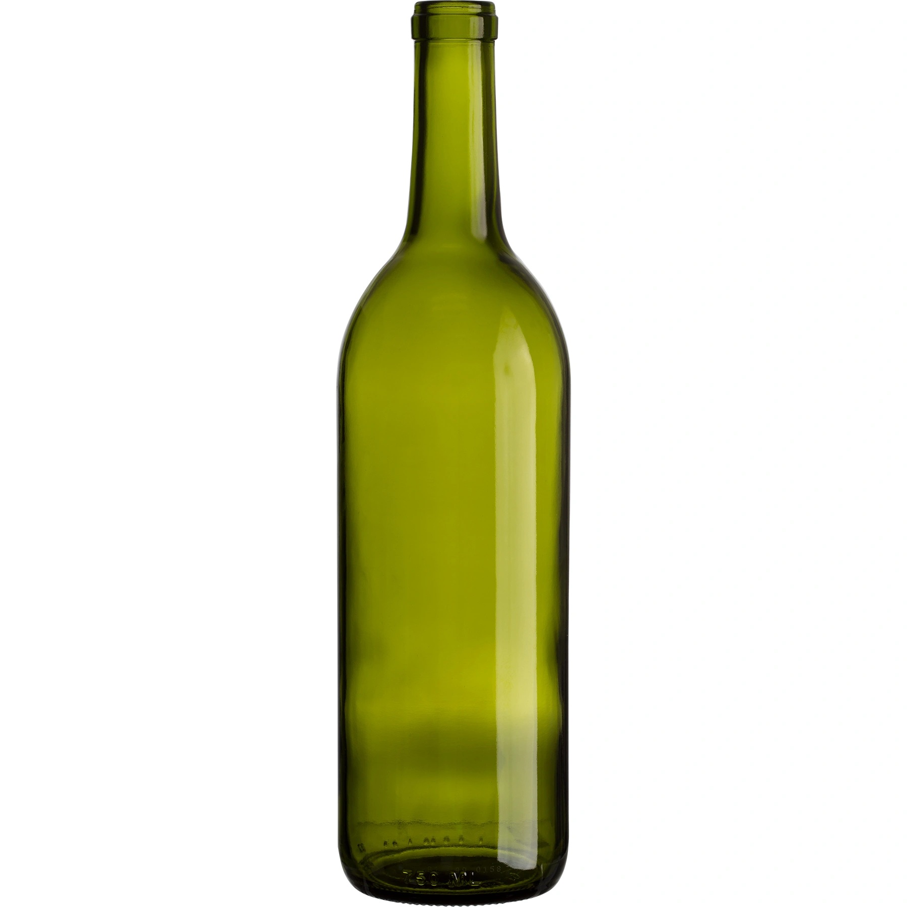 C1 375 ml Antique Green Bellissima Ice Wine Bottles, Bar Top Cork - Image 1