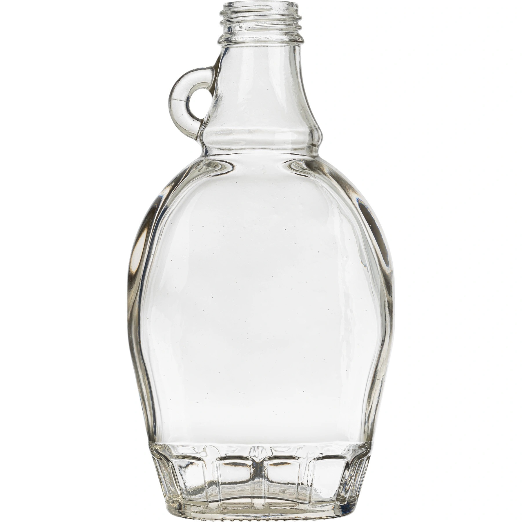 O1 8.5 oz Glass Syrup Bottle w/ Loop Handle, 28mm - Image 1