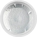 28mm 28-410 White Ribbed (Matte Top) Plastic Cap w/HIS for HDPE - Image 4