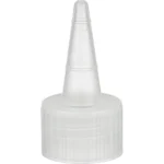 24mm 24-410 Natural Spout Cap with Red Sealer Tip - Image 2