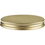 38mm 38-400 Gold/Gold Metal Cap with Plastisol Liner