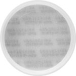 38mm 38-400 White Ribbed (Matte Top) Plastic Cap w/F217 & Pressure Sensitive Liner (Printed) - Image 3